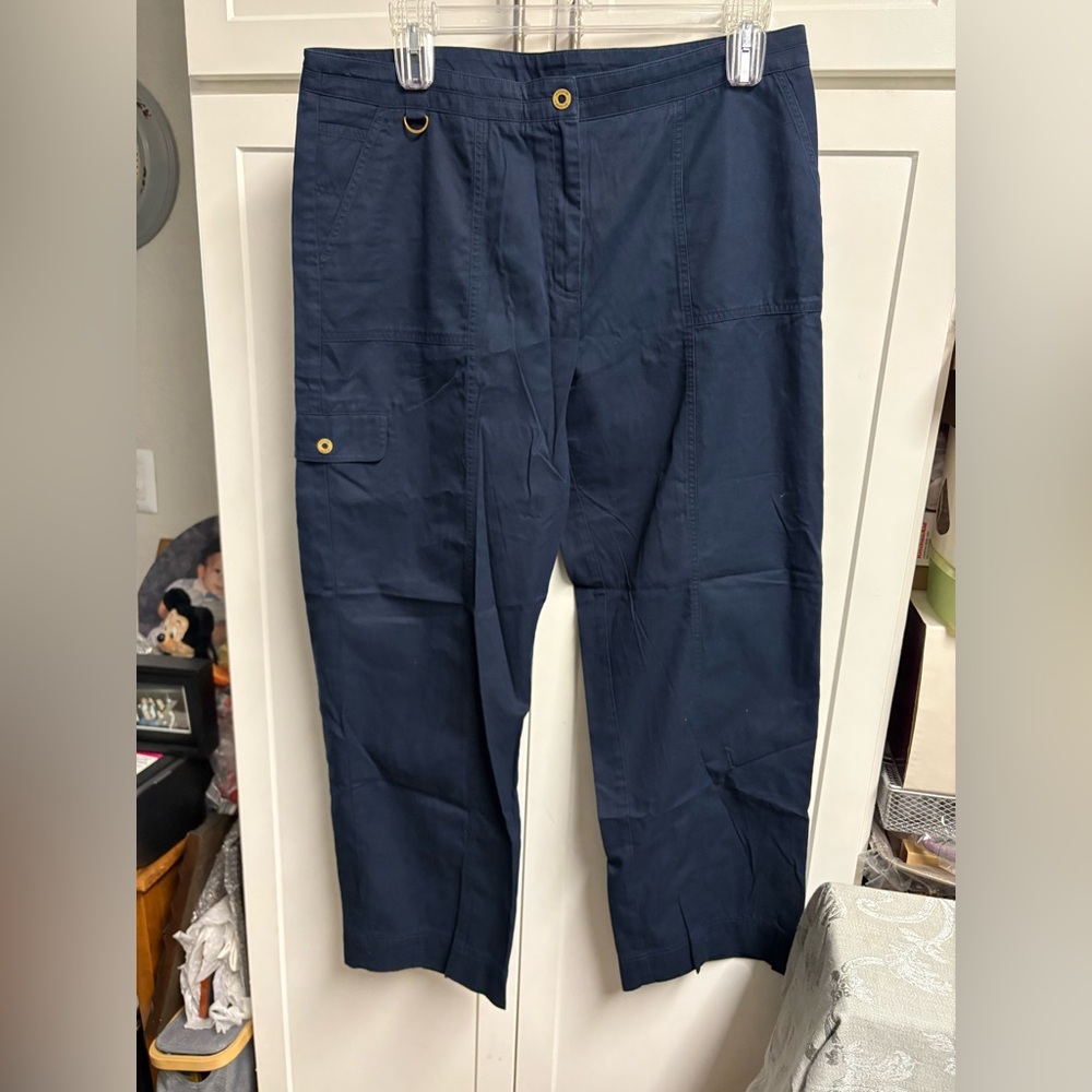Jones New York Signature Navy Pant Sz 16